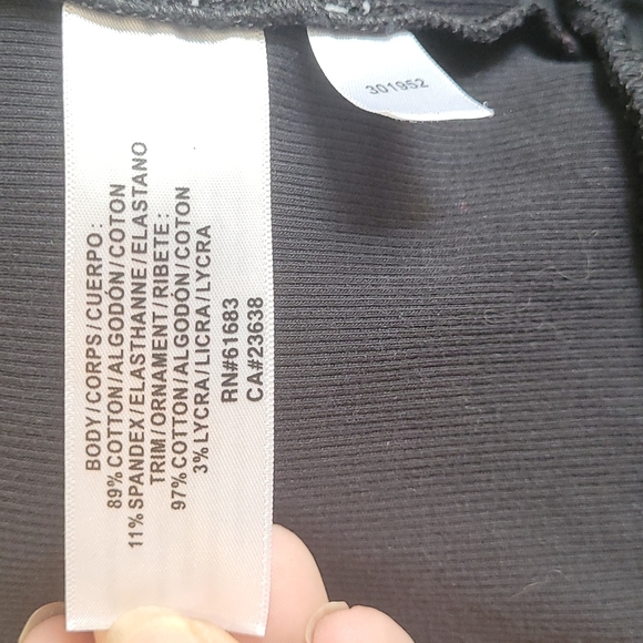 Like new Black sweater, 3/4 sleeves. - Picture 4 of 5